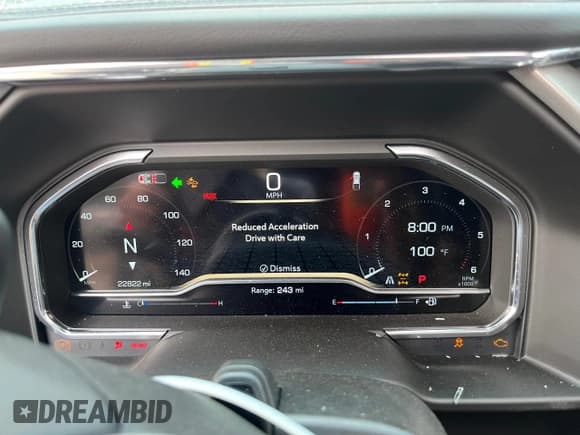 ✅ 2025 GMC Sierra 1500 Denali • VIN: 1GTUUGEL7SZ155175 • Лот: 63856485. Опубликован ранее на Copart с пробегом 22 822 миль. Бесплатный доступ к архиву аукционных продаж из США и подробный отчёт об истории автомобиля на DreamBid. Изображение 9.