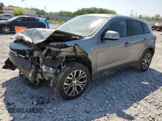 2018 Mitsubishi Outlander SE with VIN JA4AP3AW0JU025022, listed as a Copart auction lot 53476085 with 93,844 mi miles and Salvage title. Bid and sale history available at DreamBid. Image 1.