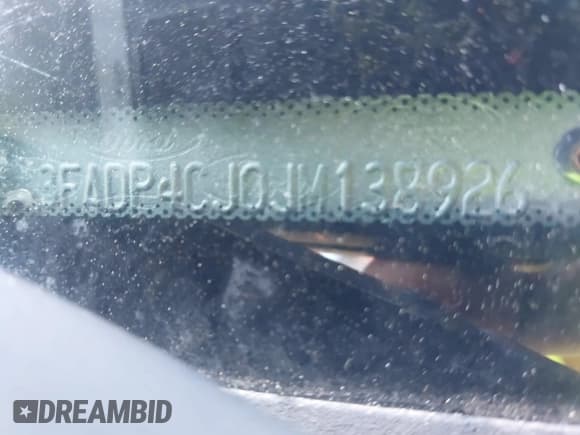 ✅ 2018 Ford Fiesta Titanium • VIN: 3FADP4CJ0JM138926 • Lot: 41578956. Listed on IAAI with 152,579 mi. Free auction sales archive from the USA and detailed vehicle history report at DreamBid. Image 9.