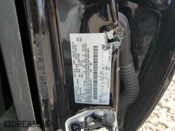 ✅ 2021 Ford Escape SEL Hybrid • VIN: 1FMCU0CZ6MUB01727 • Lot: 55249465. Listed on Copart with Not provided. Free auction sales archive from the USA and detailed vehicle history report at DreamBid. Image 13.