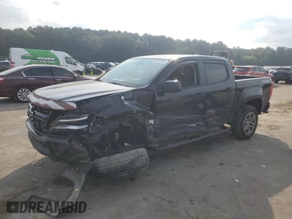 ✅ 2021 Chevrolet Colorado 4WD Work Truck • VIN: 1GCGTBENXM1259410 • Лот: 80531695. Опубликован ранее на Copart с пробегом 106 896 миль. Бесплатный доступ к архиву аукционных продаж из США и подробный отчёт об истории автомобиля на DreamBid. Изображение 1.