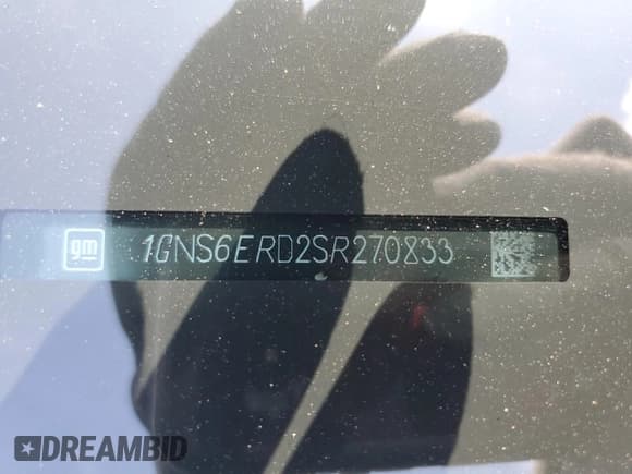 ✅ 2025 Chevrolet Suburban RST • VIN: 1GNS6ERD2SR270833 • Lot: 66880265. Listed on Copart with 21,761 mi. Free auction sales archive from the USA and detailed vehicle history report at DreamBid. Image 13.