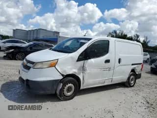 2015 Chevrolet City Express Cargo LT with VIN 3N63M0ZN7FK732303, listed as a Copart auction lot 80107585 with 167,291 mi miles and Salvage title. Bid and sale history available at DreamBid. Image 1.