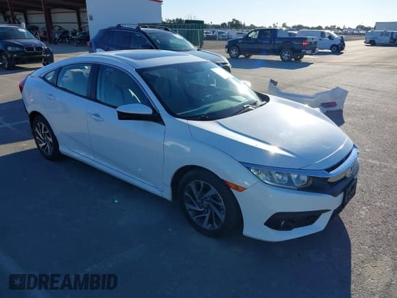 ✅ 2017 Honda Civic EX • VIN: 19XFC2F87HE227988 • Лот: 43541774. Опубликован ранее на IAAI с пробегом 79 034 миль. Бесплатный доступ к архиву аукционных продаж из США и подробный отчёт об истории автомобиля на DreamBid. Изображение 1.