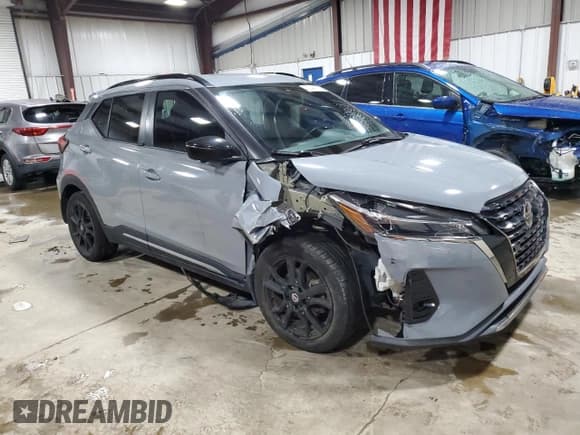 ✅ 2021 Nissan Kicks SR • VIN: 3N1CP5DV5ML534120 • Lot: 90048755. Listed on Copart with 59,035 mi. Free auction sales archive from the USA and detailed vehicle history report at DreamBid. Image 4.
