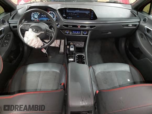 2022 Hyundai Sonata Sport с VIN 5NPEJ4J22NH137574, выставлен на аукционе Copart как лот 86690054 с пробегом 88 183 миль миль и Списание • Salvage title. История ставок и продаж доступна на DreamBid. Изображение 8.