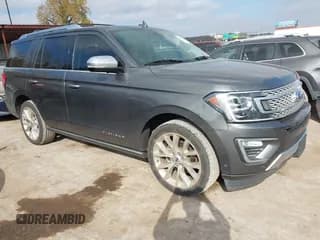✅ 2018 Ford Expedition Platinum • VIN: 1FMJU1LT6JEA70140 • Lot: 43643774. Wystawiony na IAAI z przebiegiem 149 177 mil. Bezpłatny archiwum sprzedaży aukcyjnych z USA i szczegółowy raport historii pojazdu na DreamBid. Zdjęcie 1.
