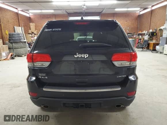 2014 Jeep Grand Cherokee Limited z VIN 1C4RJFBGXEC204652, wystawiony jako Copart lot #80250105 z przebiegiem Nie podano mil oraz Szkoda całkowita • Salvage title. Historia ofert i sprzedaży dostępna na DreamBid. Obrazek 6.