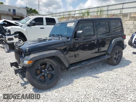 ✅ 2021 Jeep Wrangler Unlimited Willys • VIN: 1C4HJXDN1MW720375 • Lot: 68430185. Listed on Copart with 63,962 mi. Free auction sales archive from the USA and detailed vehicle history report at DreamBid. Image 1.