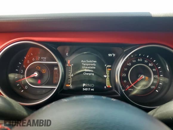 ✅ 2021 Jeep Wrangler Unlimited Rubicon • VIN: 1C4JJXFG1MW849460 • Лот: 62701895. Опубликован ранее на Copart с пробегом 54 517 миль. Бесплатный доступ к архиву аукционных продаж из США и подробный отчёт об истории автомобиля на DreamBid. Изображение 9.