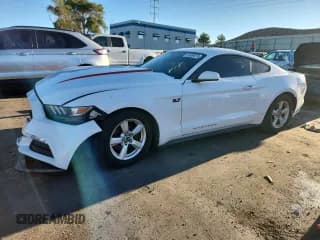 ✅ 2017 Ford Mustang V6 • VIN: 1FA6P8AM0H5291447 • Lot: 81689075. Listed on Copart with 86,544 mi. Free auction sales archive from the USA and detailed vehicle history report at DreamBid. Image 1.
