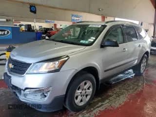 2017 Chevrolet Traverse LS with VIN 1GNKVFED4HJ214902, listed as a Copart auction lot 80638495 with Not provided miles and Salvage title. Bid and sale history available at DreamBid. Image 1.
