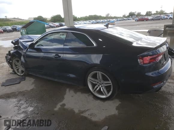 ✅ 2018 Audi A5 Premium Plus • VIN: WAUTNAF57JA103979 • Lot: 69623065. Listed on Copart with Not provided. Free auction sales archive from the USA and detailed vehicle history report at DreamBid. Image 2.