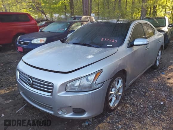 ✅ 2012 Nissan Maxima SV • VIN: 1N4AA5AP1CC830585 • Lot: 42015595. Listed on IAAI with 232,889 mi. Free auction sales archive from the USA and detailed vehicle history report at DreamBid. Image 2.