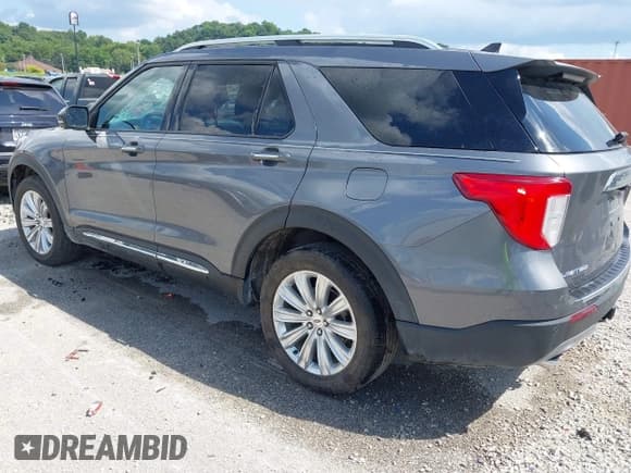 ✅ 2022 Ford Explorer Limited • VIN: 1FMSK8FH2NGC01651 • Lot: 42871711. Listed on IAAI with 53,440 mi. Free auction sales archive from the USA and detailed vehicle history report at DreamBid. Image 3.