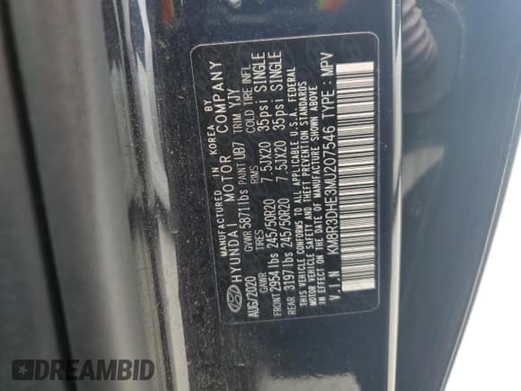 ✅ 2021 Hyundai Palisade SEL • VIN: KM8R3DHE3MU207546 • Лот: 78134504. Опубликован ранее на Copart с пробегом 84 575 миль. Бесплатный доступ к архиву аукционных продаж из США и подробный отчёт об истории автомобиля на DreamBid. Изображение 13.