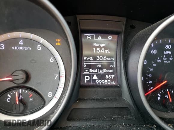 ✅ 2016 Hyundai Santa Fe • VIN: 5XYZTDLB0GG349716 • Лот: 64666953. Опубликован ранее на Copart с пробегом 99 980 миль. Бесплатный доступ к архиву аукционных продаж из США и подробный отчёт об истории автомобиля на DreamBid. Изображение 9.