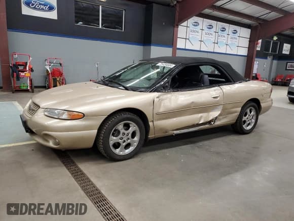 ✅ 1998 Chrysler Sebring JXi • VIN: 3C3EL55H1WT298762 • Lot: 75434604. Listed on Copart with 50,766 mi. Free auction sales archive from the USA and detailed vehicle history report at DreamBid. Image 1.