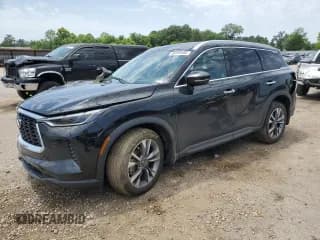 ✅ 2024 Infiniti QX60 Luxe • VIN: 5N1DL1FR7RC343075 • Lot: 56946405. Listed on Copart with 15,981 mi. Free auction sales archive from the USA and detailed vehicle history report at DreamBid. Image 1.