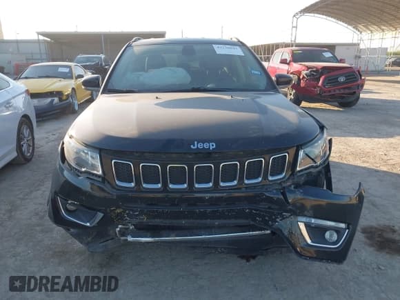 ✅ 2020 Jeep Compass Limited • VIN: 3C4NJDCB7LT142313 • Lot: 43238847. Listed on IAAI with 52,440 mi. Free auction sales archive from the USA and detailed vehicle history report at DreamBid. Image 12.
