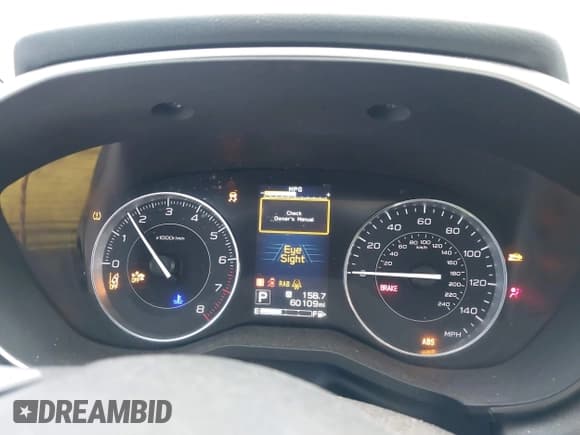 ✅ 2019 Subaru Impreza Limited • VIN: 4S3GTAU68K3714891 • Lot: 41460101. Listed on IAAI with 60,109 mi. Free auction sales archive from the USA and detailed vehicle history report at DreamBid. Image 7.