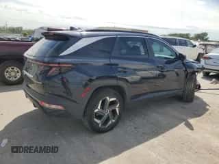 2022 Hyundai Tucson SEL Convenience z VIN KM8JFCA13NU052603, wystawiony jako Copart lot #70178865 z przebiegiem 96 229 mil mil oraz Szkoda całkowita • Salvage title. Historia ofert i sprzedaży dostępna na DreamBid. Obrazek 3.