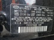 ✅ 2020 Hyundai Ioniq Limited • VIN: KMHC85LJ6LU071543 • Lot: 88858805. Wystawiony na Copart z przebiegiem 20 559 mil. Bezpłatny archiwum sprzedaży aukcyjnych z USA i szczegółowy raport historii pojazdu na DreamBid. Zdjęcie 12.