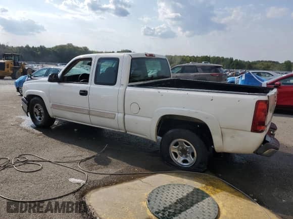 2004 Chevrolet Silverado 1500 LS with VIN 2GCEC19V041203546, listed as a Copart auction lot 80178525 with 454,830 mi miles and Salvage title. Bid and sale history available at DreamBid. Image 2.
