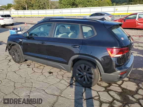 ✅ 2023 Volkswagen Taos S • VIN: 3VVDX7B2XPM306183 • Lot: 81296725. Listed on Copart with 45,902 mi. Free auction sales archive from the USA and detailed vehicle history report at DreamBid. Image 2.