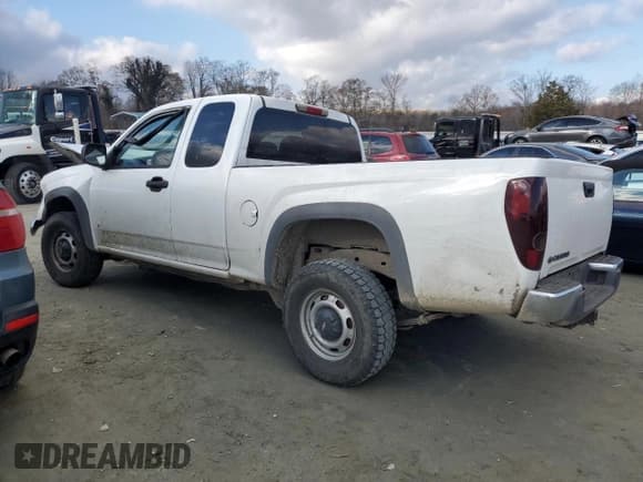 ✅ 2007 Chevrolet Colorado Work Truck • VIN: 1GCDT19E978253438 • Lot: 85782534. Listed on Copart with 246,315 mi. Free auction sales archive from the USA and detailed vehicle history report at DreamBid. Image 2.
