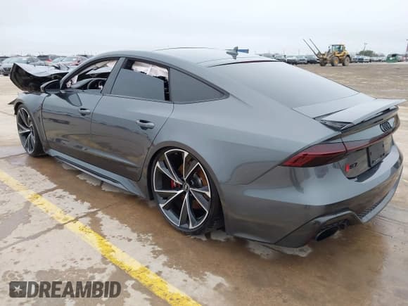 ✅ 2023 Audi RS 7 • VIN: WUAPCBF20PN905140 • Лот: 41477057. Опубликован ранее на IAAI с пробегом 11 794 миль. Бесплатный доступ к архиву аукционных продаж из США и подробный отчёт об истории автомобиля на DreamBid. Изображение 3.