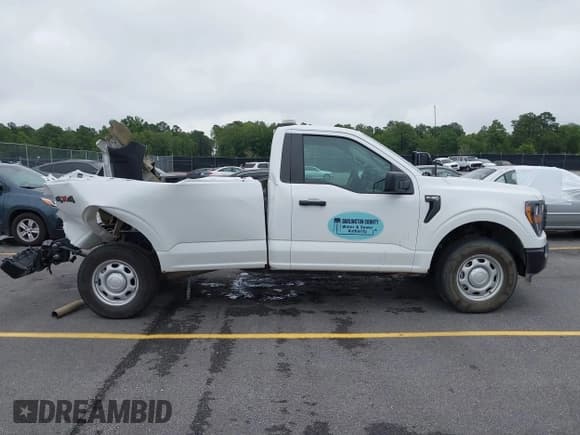 ✅ 2023 Ford F-150 XL • VIN: 1FTNF1E81PKF32204 • Lot: 42460248. Listed on IAAI with 39,966 mi. Free auction sales archive from the USA and detailed vehicle history report at DreamBid. Image 13.