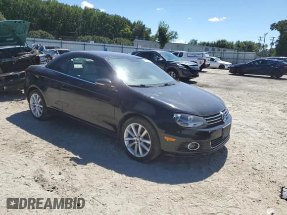 ✅ 2013 Volkswagen Eos Sport • VIN: WVWBW8AH2DV004411 • Lot: 71081045. Listed on Copart with 89,066 mi. Free auction sales archive from the USA and detailed vehicle history report at DreamBid. Image 4.