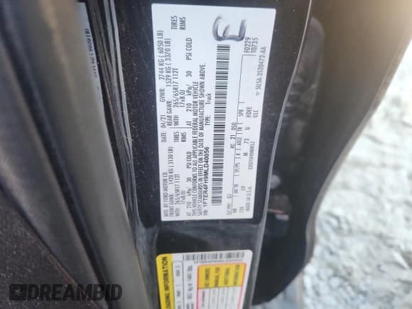 ✅ 2021 Ford Ranger XLT • VIN: 1FTER4FH9MLD40056 • Lot: 86705685. Wystawiony na Copart z przebiegiem Nie podano. Bezpłatny archiwum sprzedaży aukcyjnych z USA i szczegółowy raport historii pojazdu na DreamBid. Zdjęcie 12.