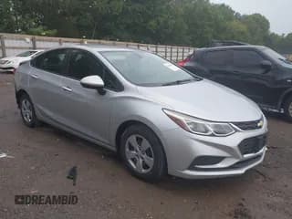 ✅ 2017 Chevrolet Cruze LS • VIN: 1G1BC5SM7H7220115 • Lot: 43094905. Listed on IAAI with 141,808 mi. Free auction sales archive from the USA and detailed vehicle history report at DreamBid. Image 1.