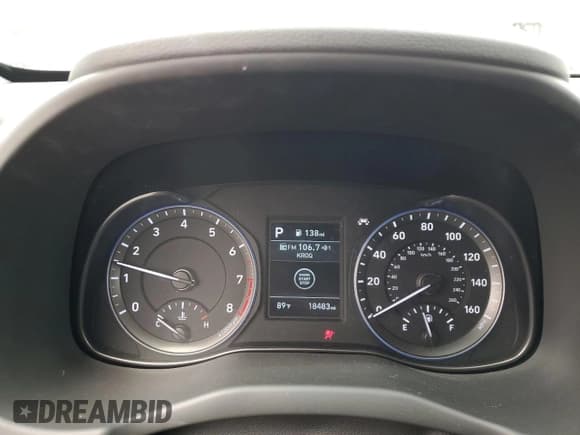 ✅ 2020 Hyundai Kona SEL • VIN: KM8K22AA9LU557763 • Лот: 62048093. Опубликован ранее на Copart с пробегом 18 483 миль. Бесплатный доступ к архиву аукционных продаж из США и подробный отчёт об истории автомобиля на DreamBid. Изображение 9.