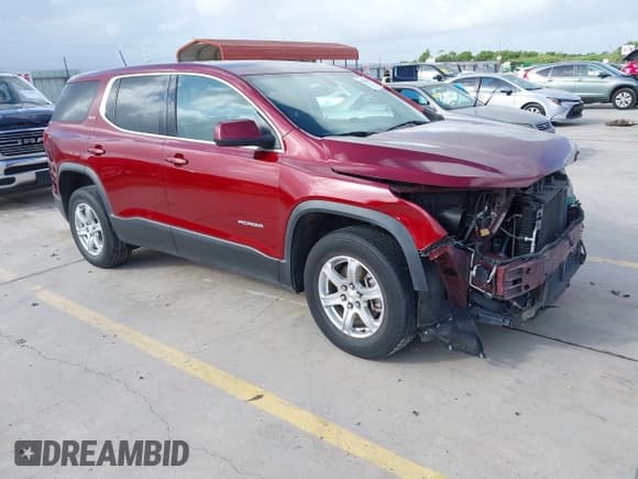 ✅ 2018 GMC Acadia SLE • VIN: 1GKKNKLA7JZ212969 • Lot: 42546825. Listed on IAAI with 114,803 mi. Free auction sales archive from the USA and detailed vehicle history report at DreamBid. Image 1.