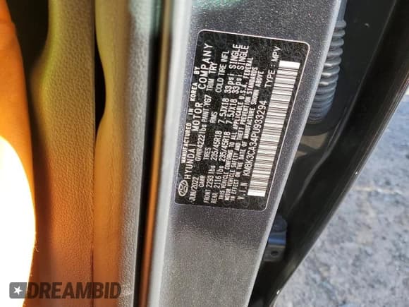 ✅ 2023 Hyundai Kona N Line • VIN: KM8K3CA34PU933294 • Лот: 87462124. Опубликован ранее на Copart с пробегом 18 901 миль. Бесплатный доступ к архиву аукционных продаж из США и подробный отчёт об истории автомобиля на DreamBid. Изображение 15.