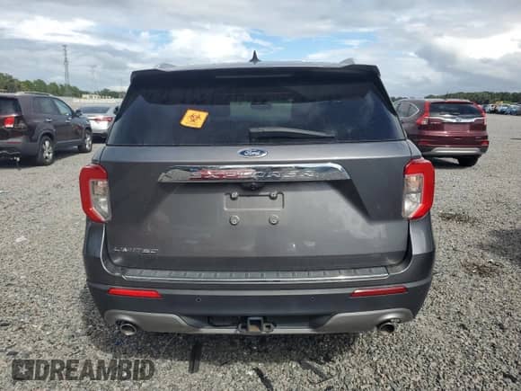 2022 Ford Explorer Limited with VIN 1FMSK7FH1NGB34924, listed as a Copart auction lot 85694715 with Not provided miles and Salvage title. Bid and sale history available at DreamBid. Image 6.