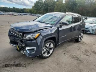✅ 2018 Jeep Compass Limited • VIN: 3C4NJCCBXJT411959 • Lot: 82346525. Wystawiony na Copart z przebiegiem 140 079 mil. Bezpłatny archiwum sprzedaży aukcyjnych z USA i szczegółowy raport historii pojazdu na DreamBid. Zdjęcie 1.