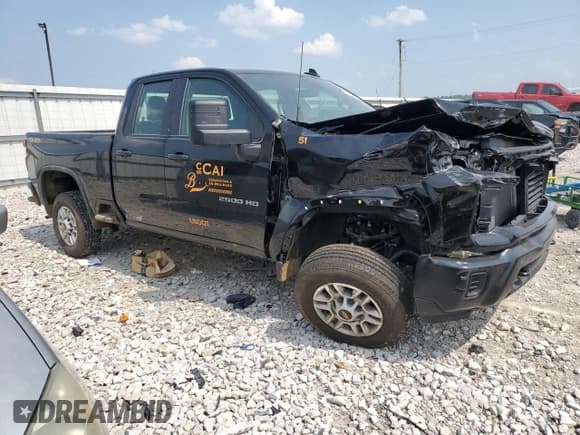 ✅ 2025 Chevrolet Silverado 2500HD • VIN: 1GC5KLE73SF255832 • Lot: 59120305. Wystawiony na Copart z przebiegiem 2 318 mil. Bezpłatny archiwum sprzedaży aukcyjnych z USA i szczegółowy raport historii pojazdu na DreamBid. Zdjęcie 4.