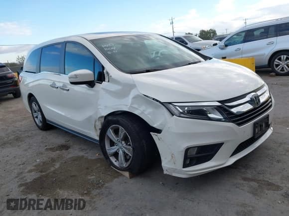 ✅ 2019 Honda Odyssey EX-L • VIN: 5FNRL6H74KB101579 • Lot: 43438723. Wystawiony na IAAI z przebiegiem 71 884 mil. Bezpłatny archiwum sprzedaży aukcyjnych z USA i szczegółowy raport historii pojazdu na DreamBid. Zdjęcie 1.