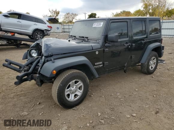 ✅ 2018 Jeep Wrangler Unlimited Sport • VIN: 1C4BJWDG0JL884456 • Lot: 91125265. Wystawiony na Copart z przebiegiem 82 379 mil. Bezpłatny archiwum sprzedaży aukcyjnych z USA i szczegółowy raport historii pojazdu na DreamBid. Zdjęcie 1.