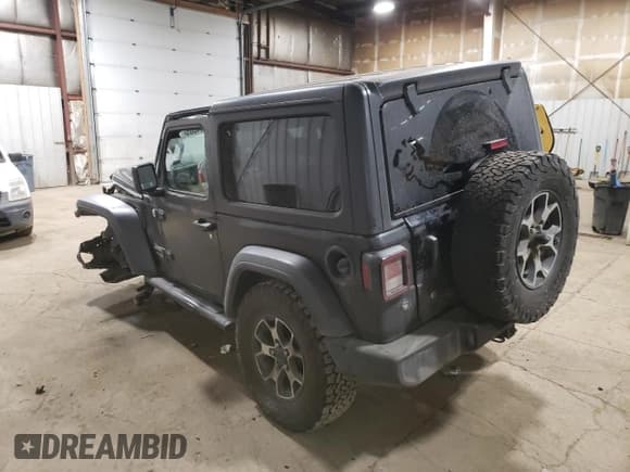 ✅ 2019 Jeep Wrangler Sport S • VIN: 1C4GJXAG6KW516668 • Lot: 61854865. Listed on Copart with 78,040 mi. Free auction sales archive from the USA and detailed vehicle history report at DreamBid. Image 2.