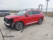 ✅ 2022 Hyundai Santa Fe Calligraphy • VIN: 5NMS54AL5NH455153 • Lot: 43854316. Listed on IAAI with 19,879 mi. Free auction sales archive from the USA and detailed vehicle history report at DreamBid. Image 2.