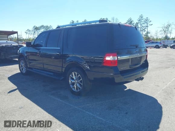 ✅ 2017 Ford Expedition Max Limited • VIN: 1FMJK1KT5HEA52617 • Лот: 41865482. Опубликован ранее на IAAI с пробегом 165 623 миль. Бесплатный доступ к архиву аукционных продаж из США и подробный отчёт об истории автомобиля на DreamBid. Изображение 3.