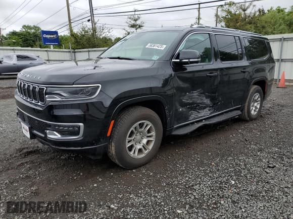 ✅ 2024 Jeep Wagoneer • VIN: 1C4SJSAP5RS193311 • Lot: 58361425. Listed on Copart with 7,360 mi. Free auction sales archive from the USA and detailed vehicle history report at DreamBid. Image 1.