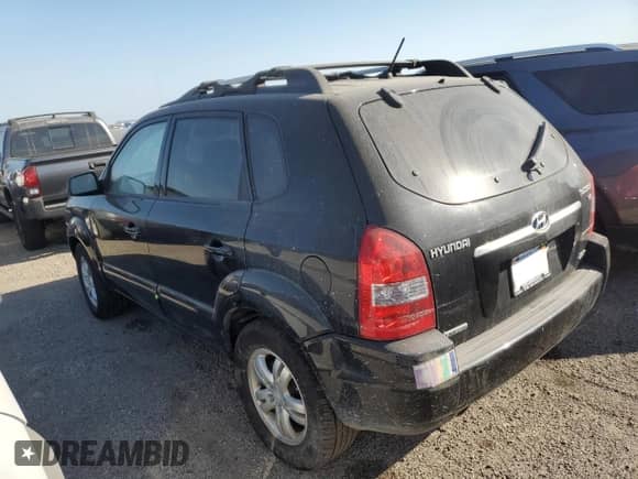 2007 Hyundai Tucson SE z VIN KM8JN72D77U483564, wystawiony jako Copart lot #75153254 z przebiegiem Nie podano mil oraz Szkoda całkowita • Salvage title. Historia ofert i sprzedaży dostępna na DreamBid. Obrazek 2.