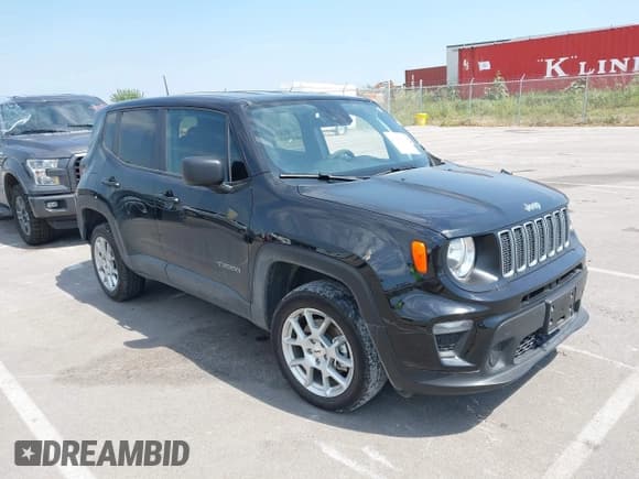 ✅ 2023 Jeep Renegade Latitude • VIN: ZACNJDB19PPP24464 • Lot: 43058516. Listed on IAAI with 8,750 mi. Free auction sales archive from the USA and detailed vehicle history report at DreamBid. Image 1.