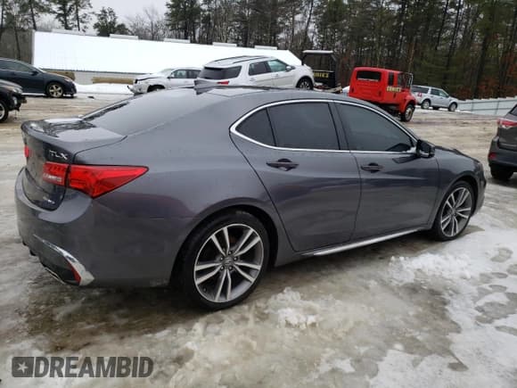 ✅ 2019 Acura TLX Technology • VIN: 19UUB3F45KA003479 • Лот: 45024115. Опубликован ранее на Copart с пробегом 77 923 миль. Бесплатный доступ к архиву аукционных продаж из США и подробный отчёт об истории автомобиля на DreamBid. Изображение 3.